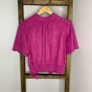 VOY Elegant Pink Women's Top Size S